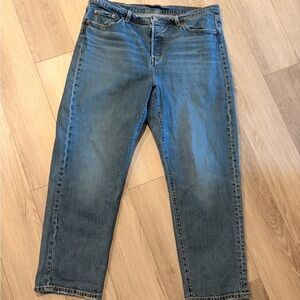 Levi's Women's Straight-Leg Jeans in Faded Blue